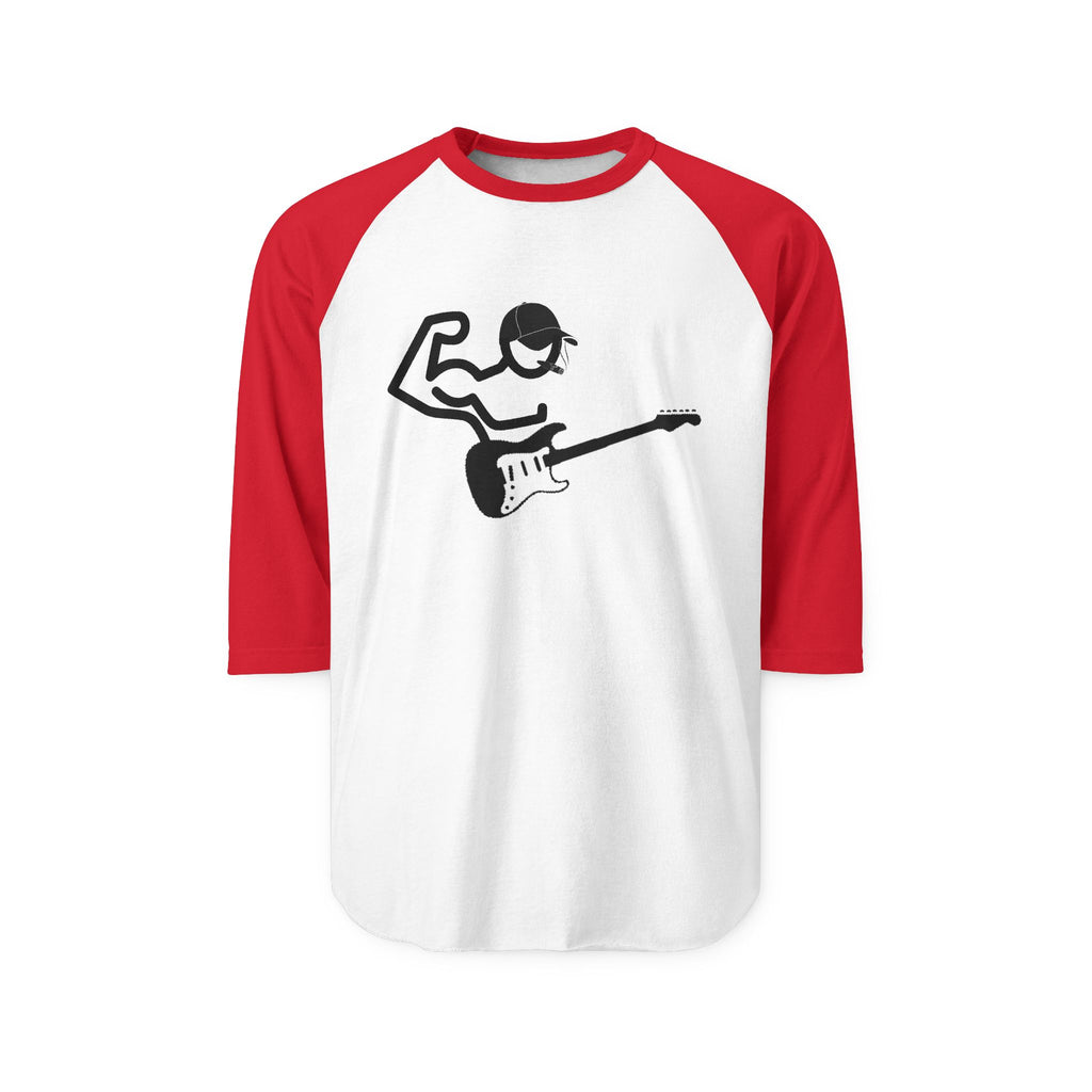 Baseball Raglan 3/4 Shirt — Dave's Guitar Channel