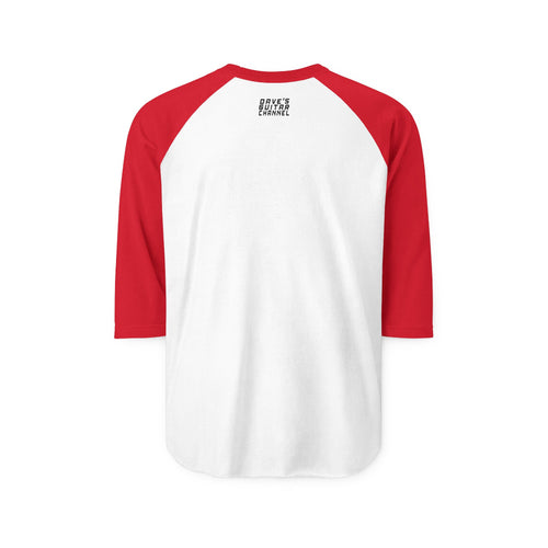 Baseball Raglan 3/4 Shirt — Dave's Guitar Channel